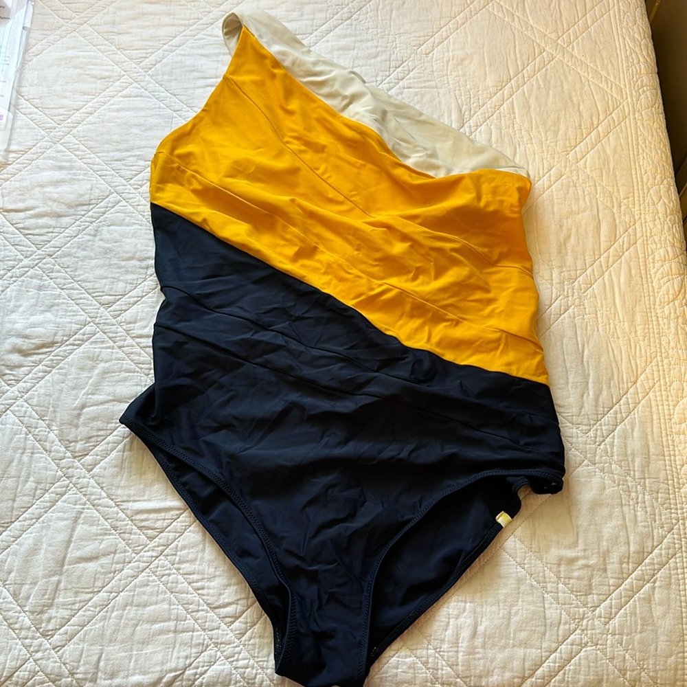 one shoulder swimsuit summersalt